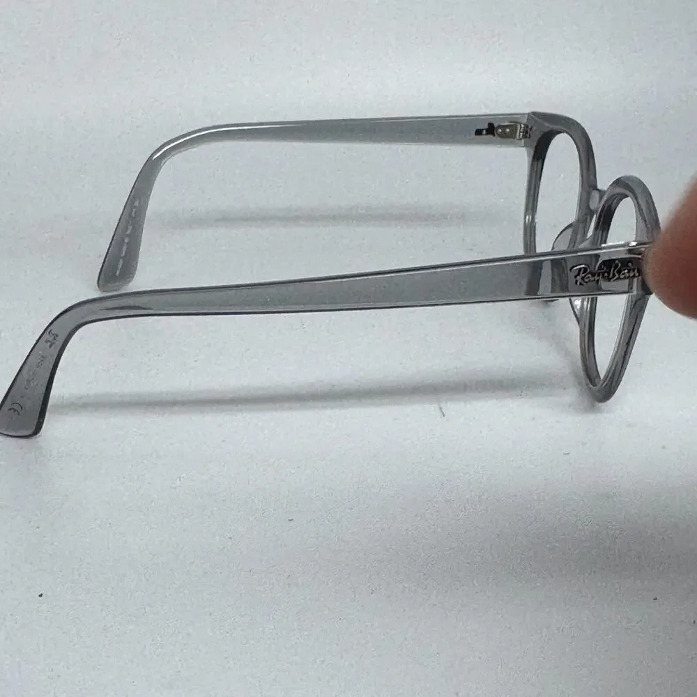 Ray-Ban RB4324 6450/4E Sunglasses Frames Gray‎ Round Full Rim 50-21-150 H16940